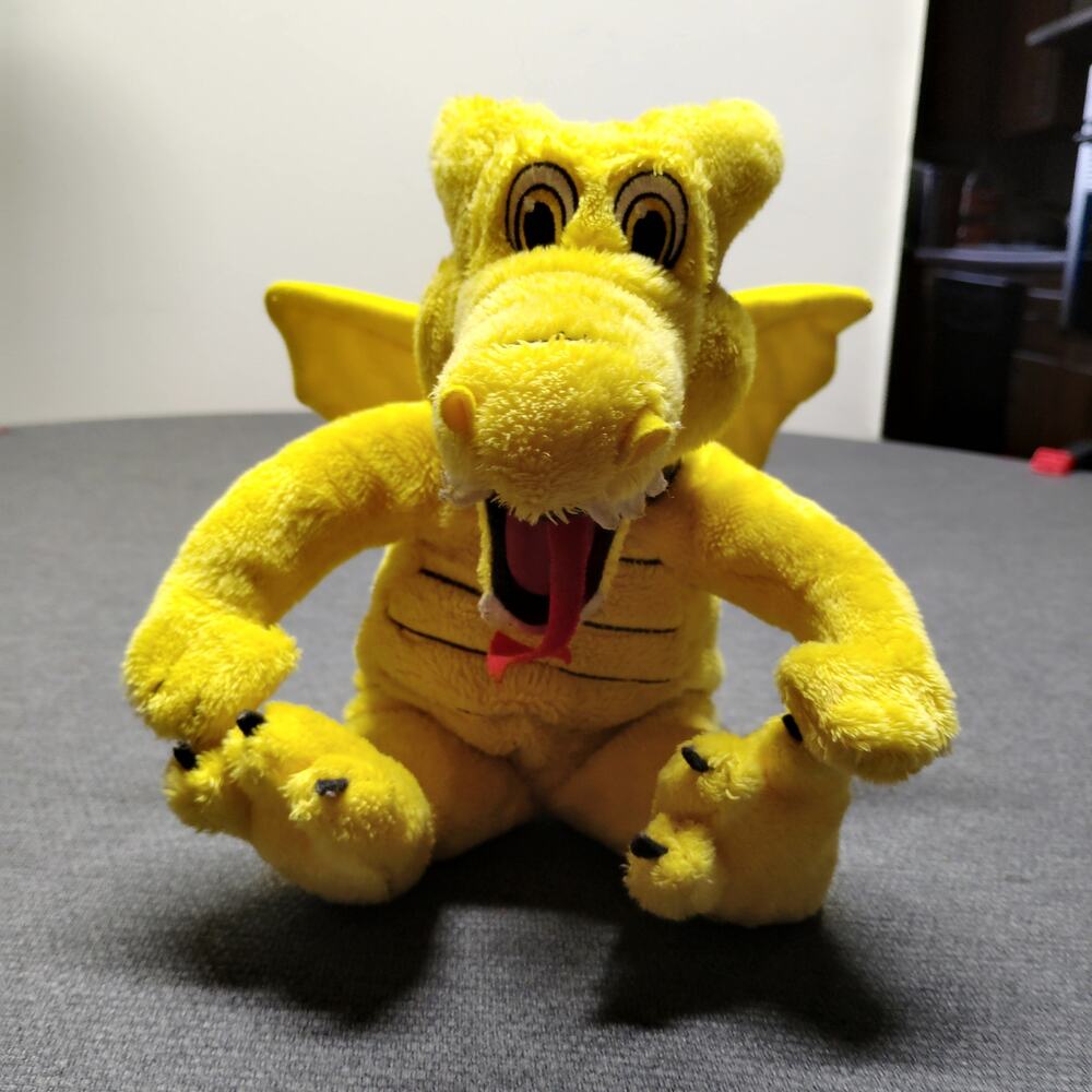 Cambria Yellow Dragon Plush Mascot Promo Collectible Toy